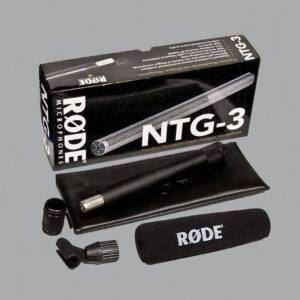 Rode NTG2 – Lightweight Condenser Shotgun Microphone (Boom Mic) dddd